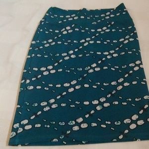Lularoe print stretch print skirt NWOT SIZE SM